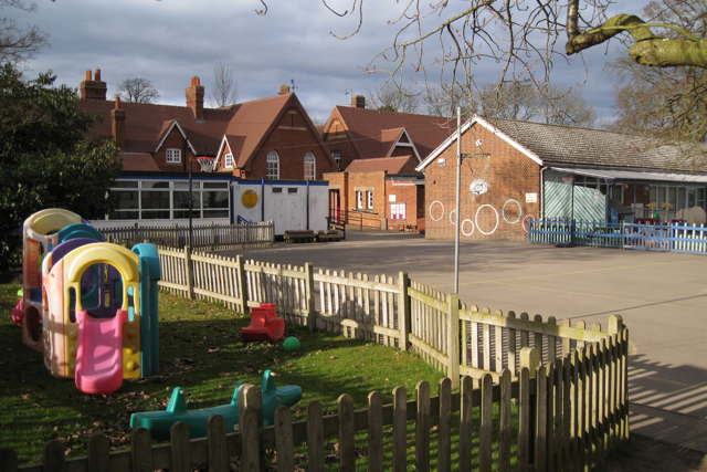 File:The Ferncumbe C of E Primary School playground - geograph.org.uk - 1757004.jpg