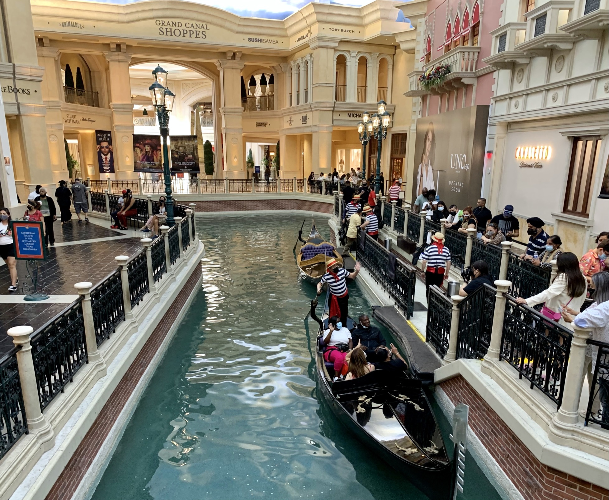 Grand canal Shoppes в Лас Вегасе