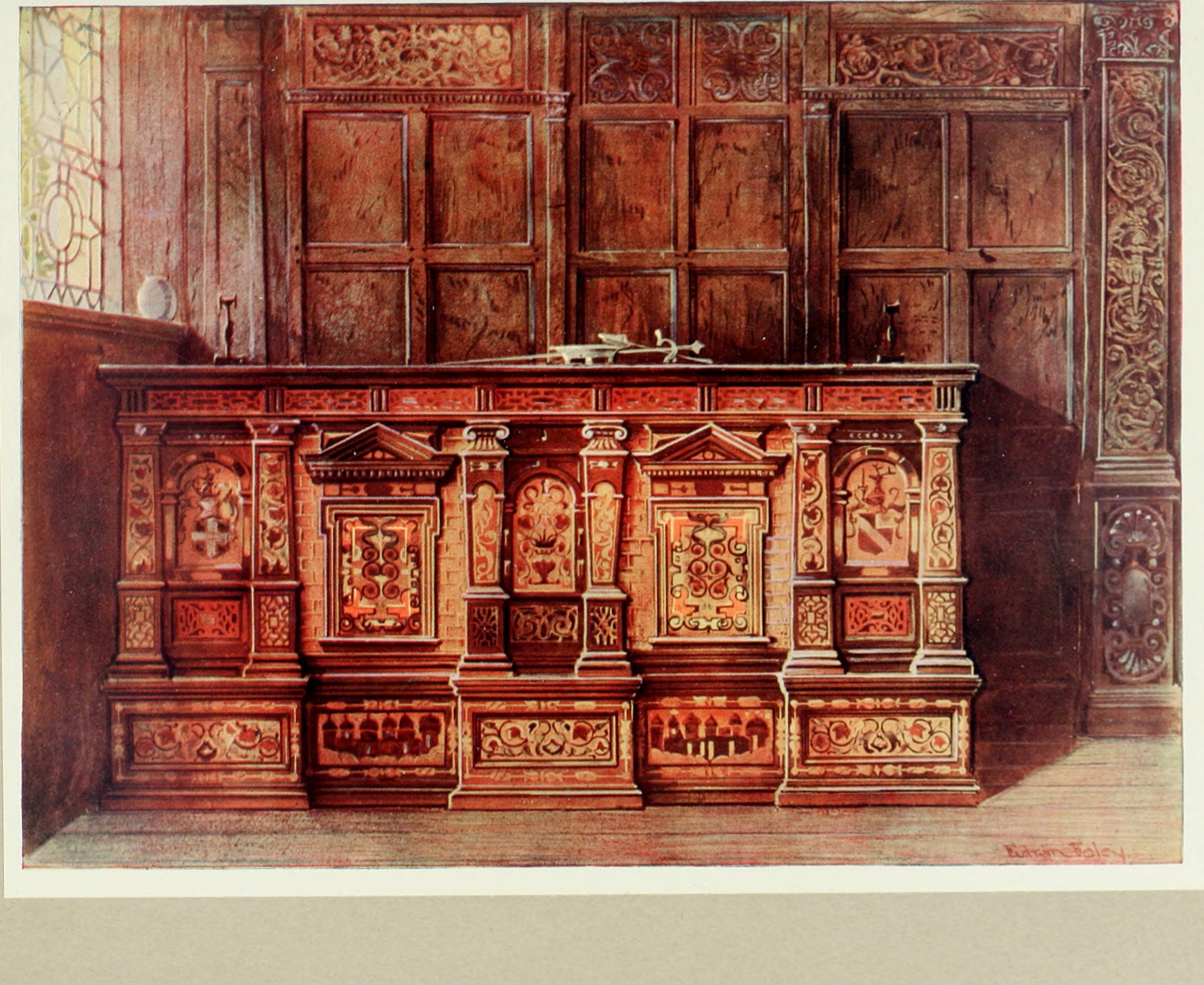 File:Red wooden furniture.jpg - Wikimedia Commons
