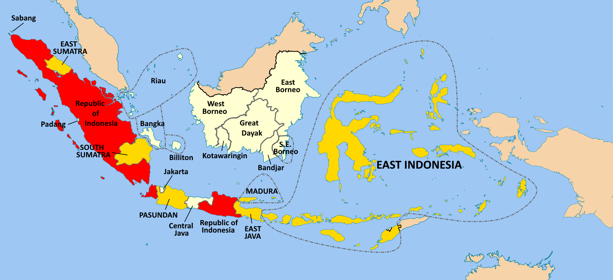 United States  of Indonesia  Wikiwand