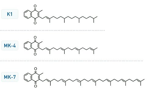 Vitamin K structures