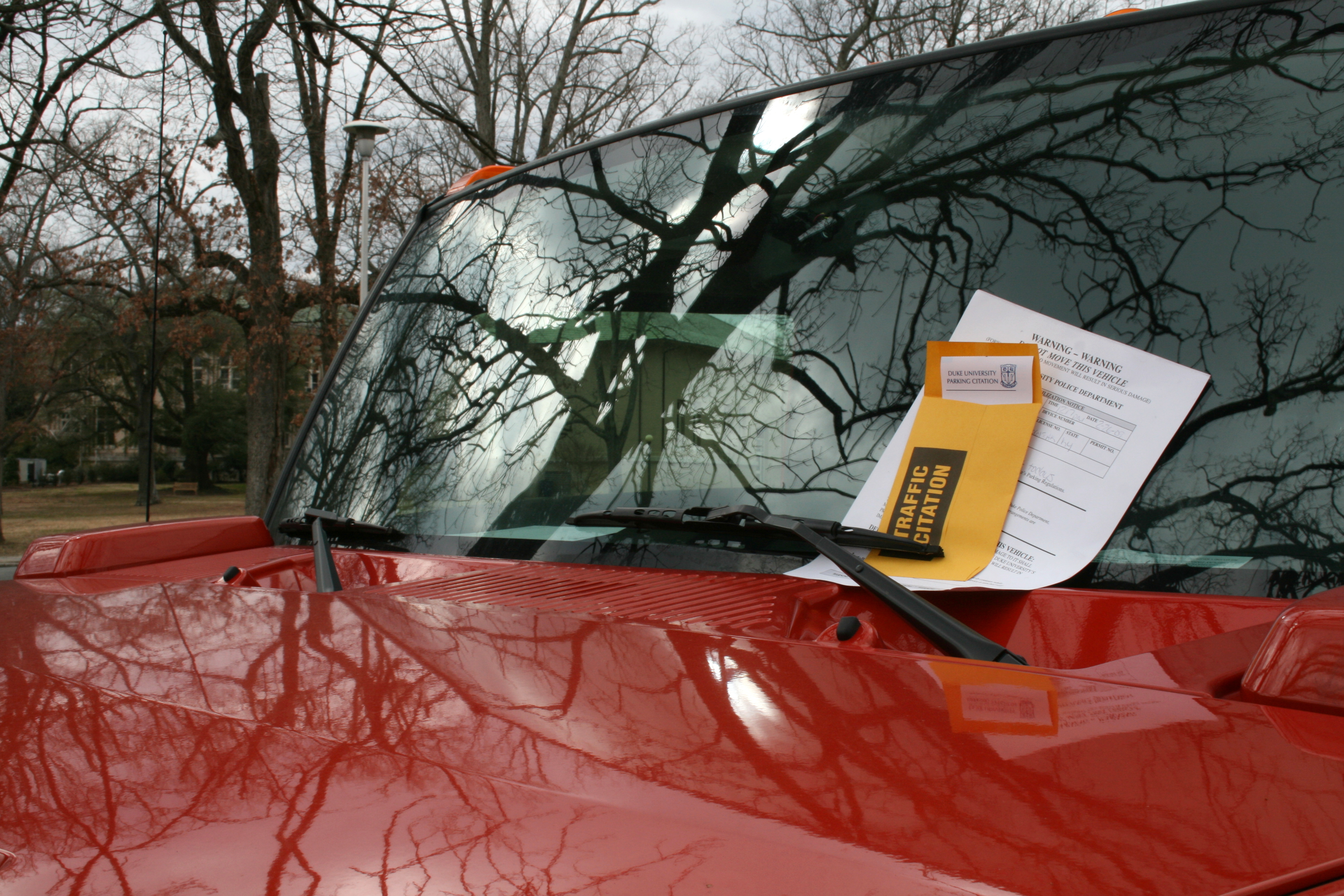 Can Parking Tickets Be Issued With Driver in the Car 