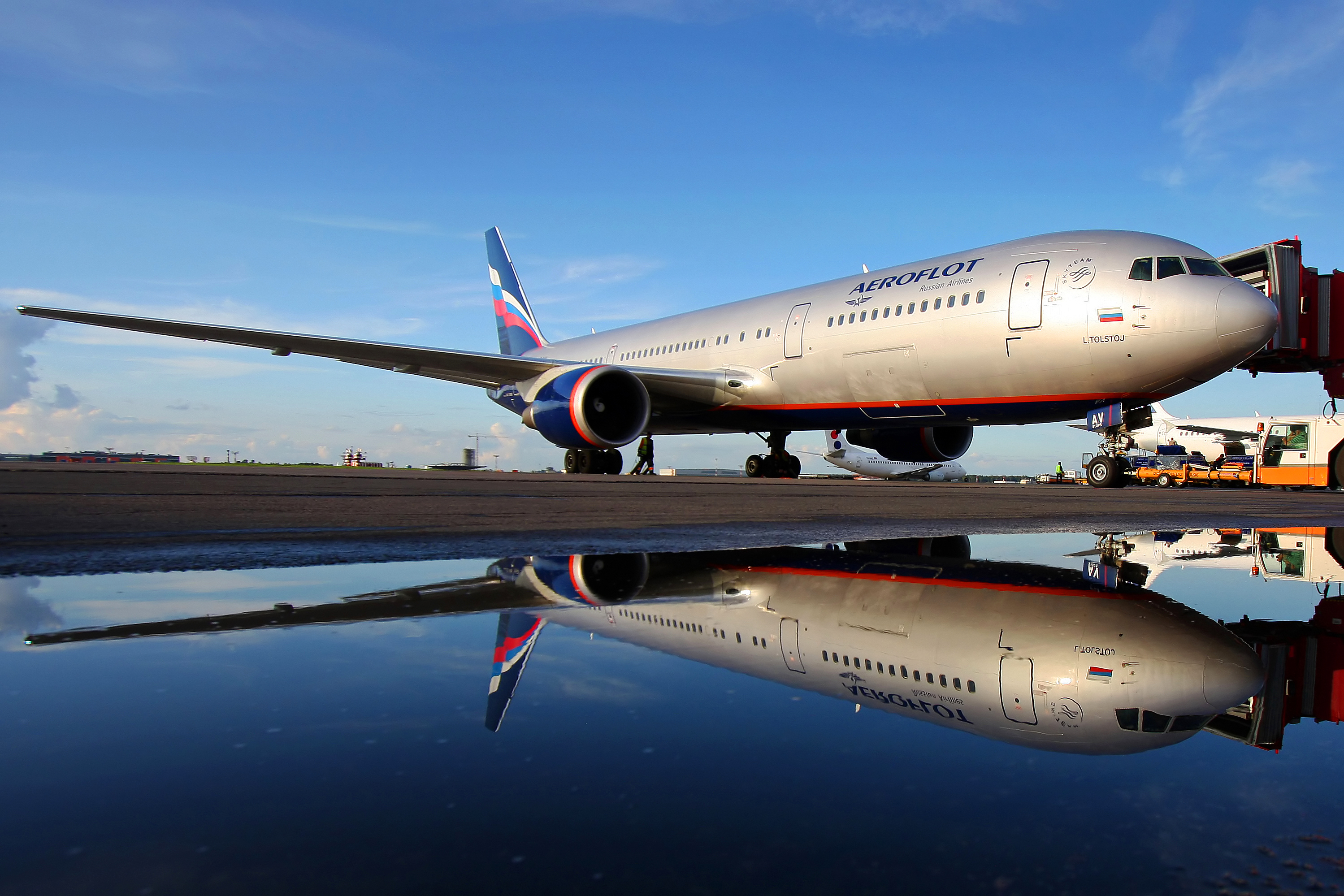 Aeroflot plane