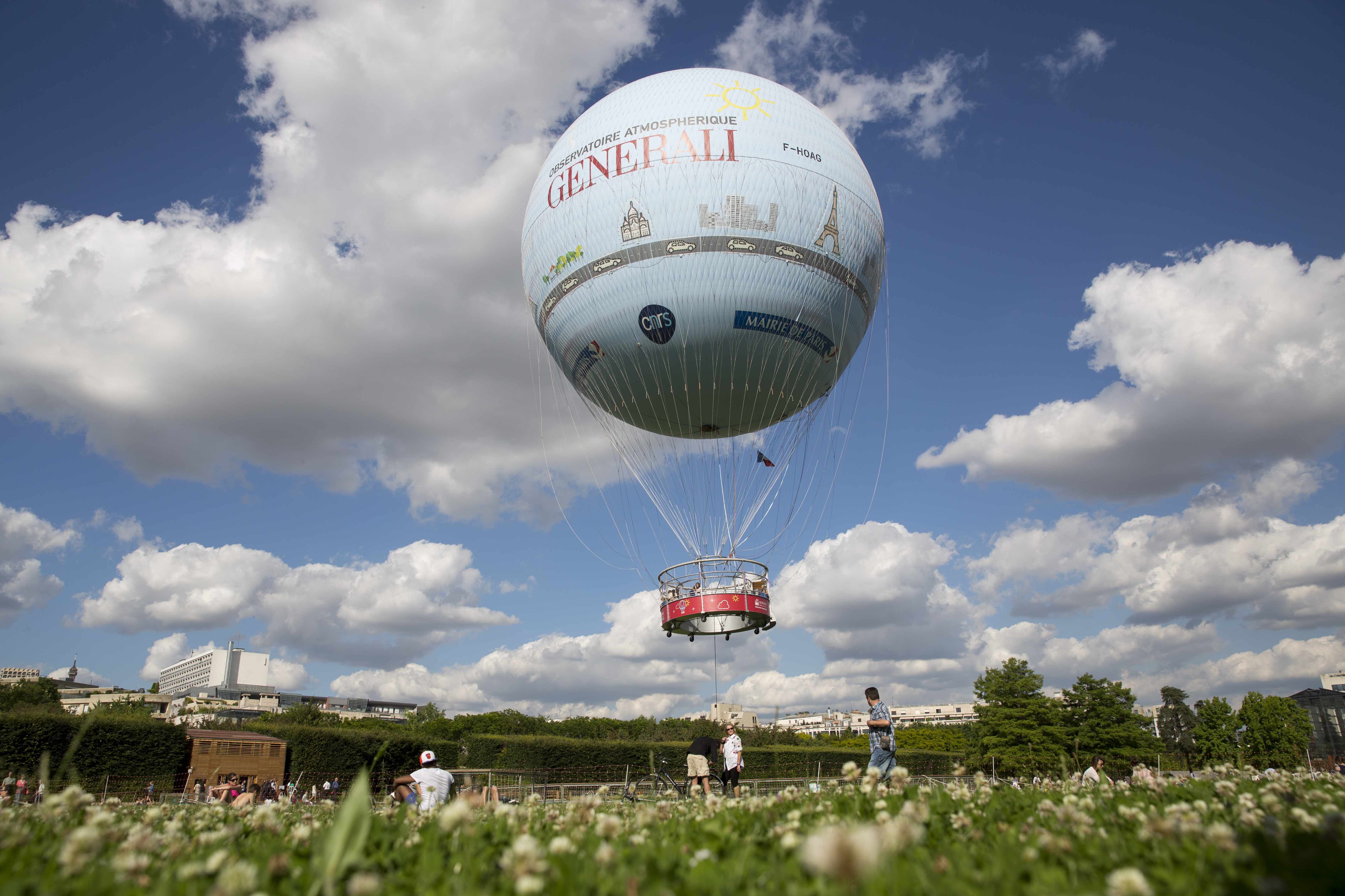 Ballon captif — Wikipédia