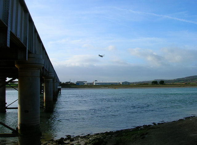 File:Biplane Approaching Shoreham Airport - geograph.org.uk - 277517.jpg