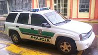 "שברולט S-10 בלייזר" השייכת ל-"Aguadilla City Police Department" (אנ') בעיר "Aguadilla, Puerto Rico" (אנ') בפוארטו ריקו