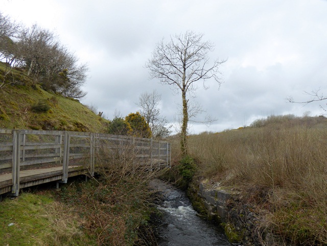 File:Boardwalk on the Lon Las Cefni - geograph.org.uk - 4937165.jpg