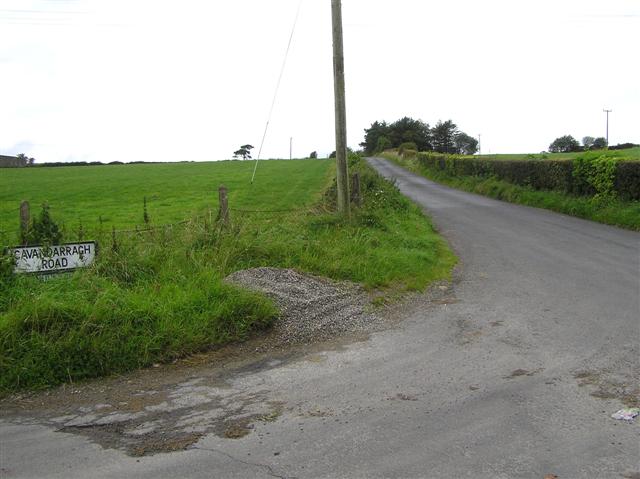 File:Cavanadarragh Road - geograph.org.uk - 1460732.jpg