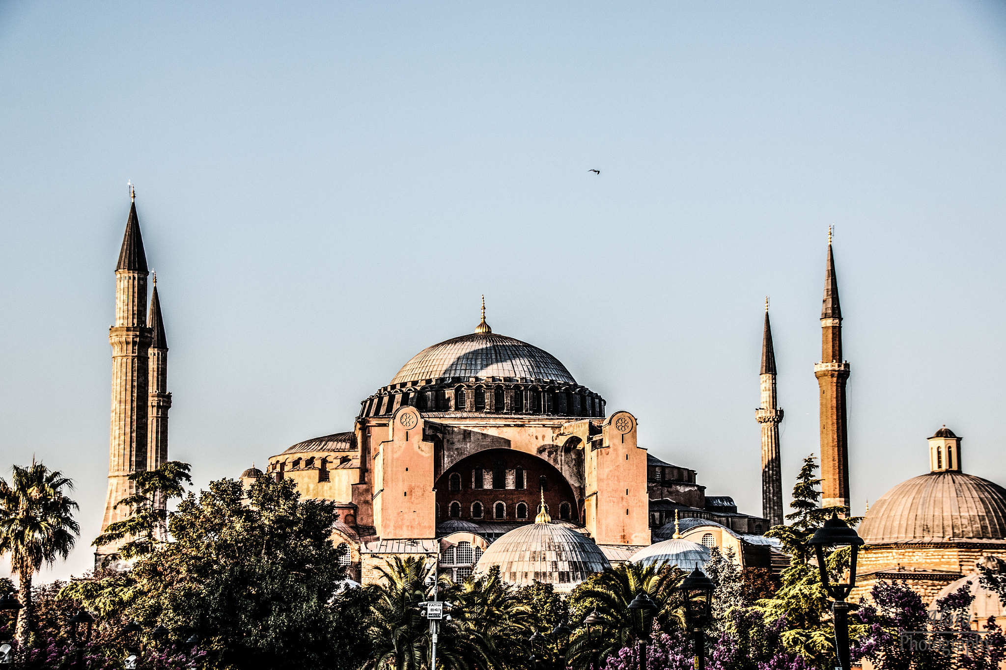 exterior of hagia sophia