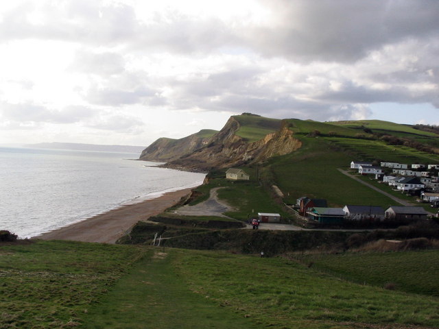 Eype's Mouth from the cliff path - geograph.org.uk - 365150