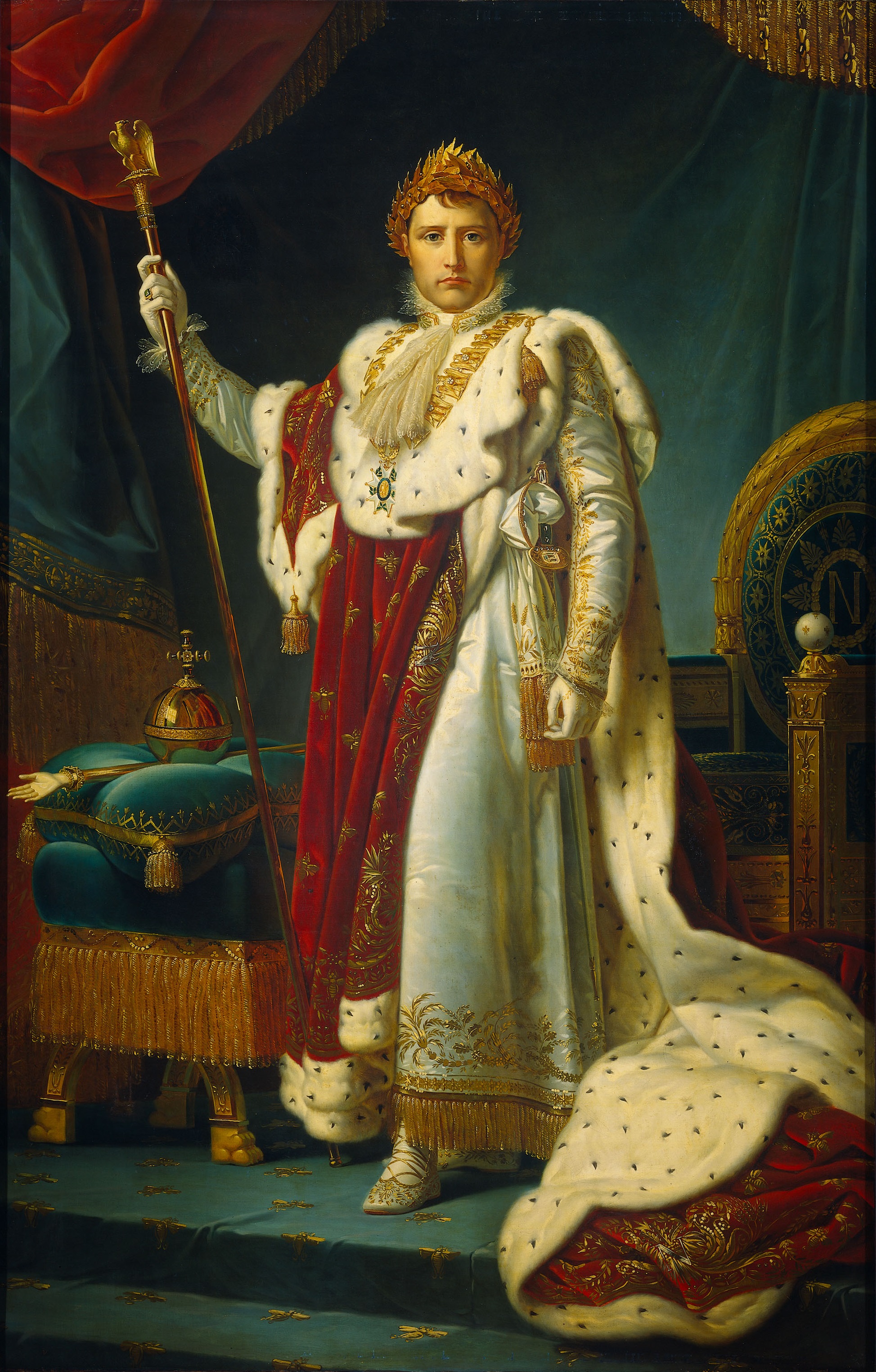 File Francois Gerard Napoleon I 001 Jpg Wikimedia Commons