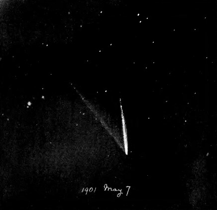 The comet on May 7, 1901.