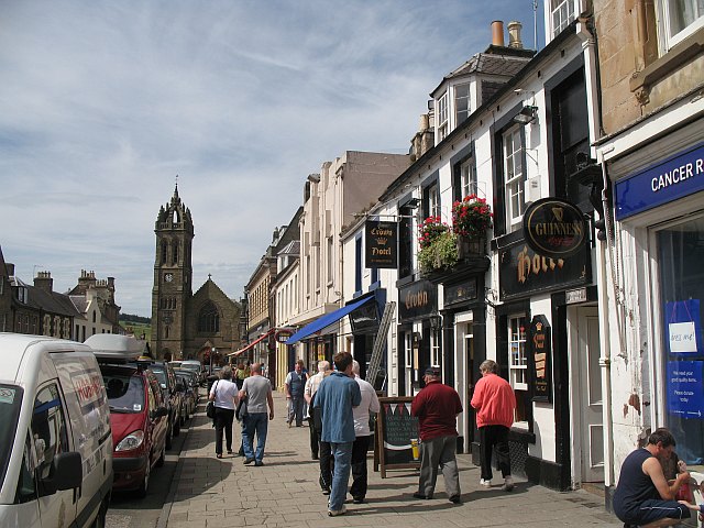 High Street, Peebles - geograph.org.uk - 1206349