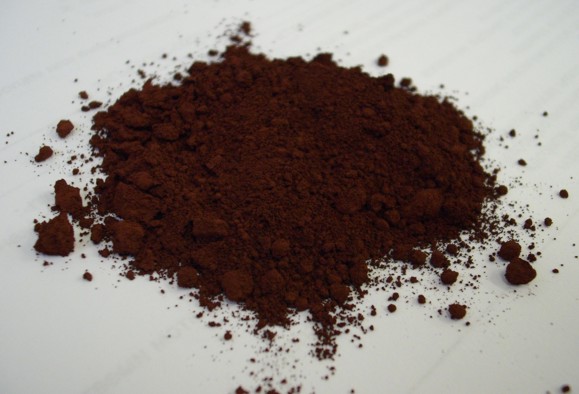 File:Iron oxide brown.jpg - Wikimedia Commons