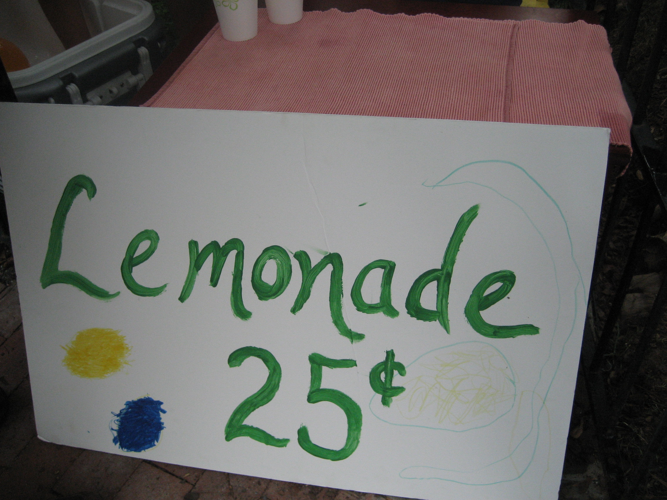 examples of lemonade stands