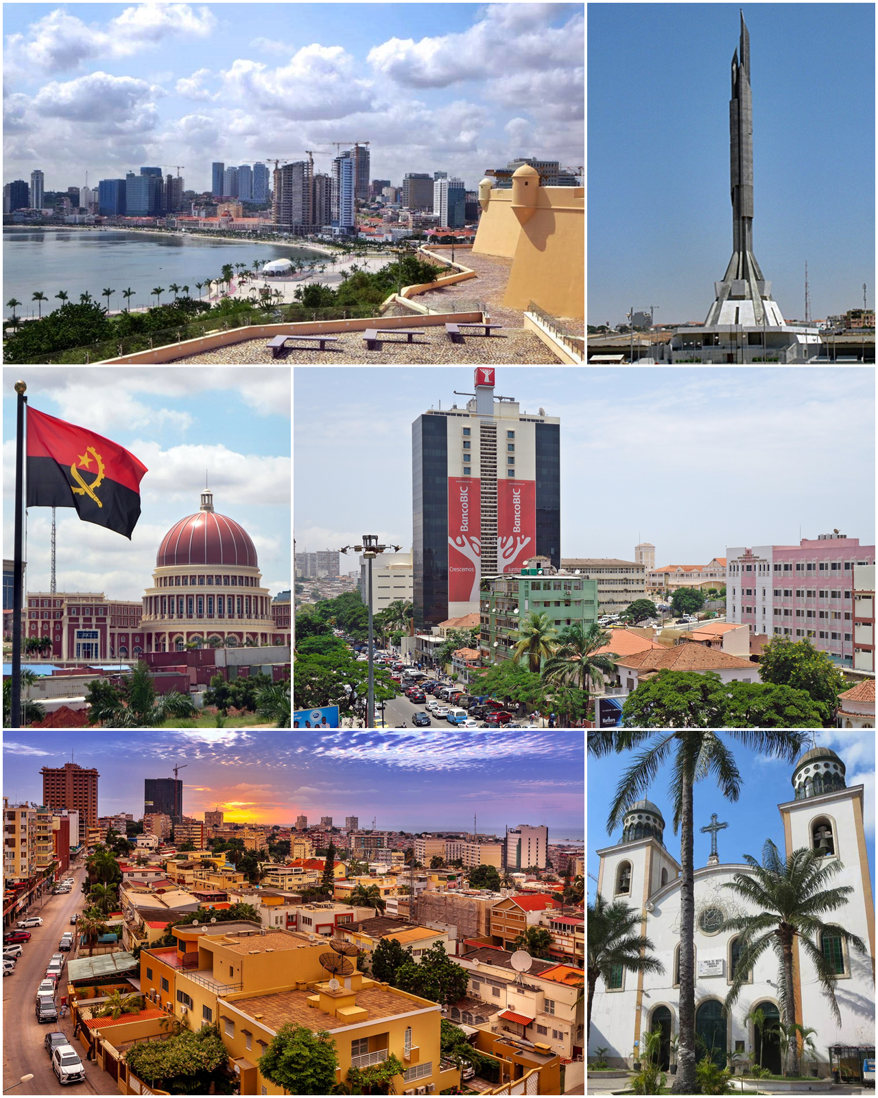 Angola Holidays Skyline of Luanda