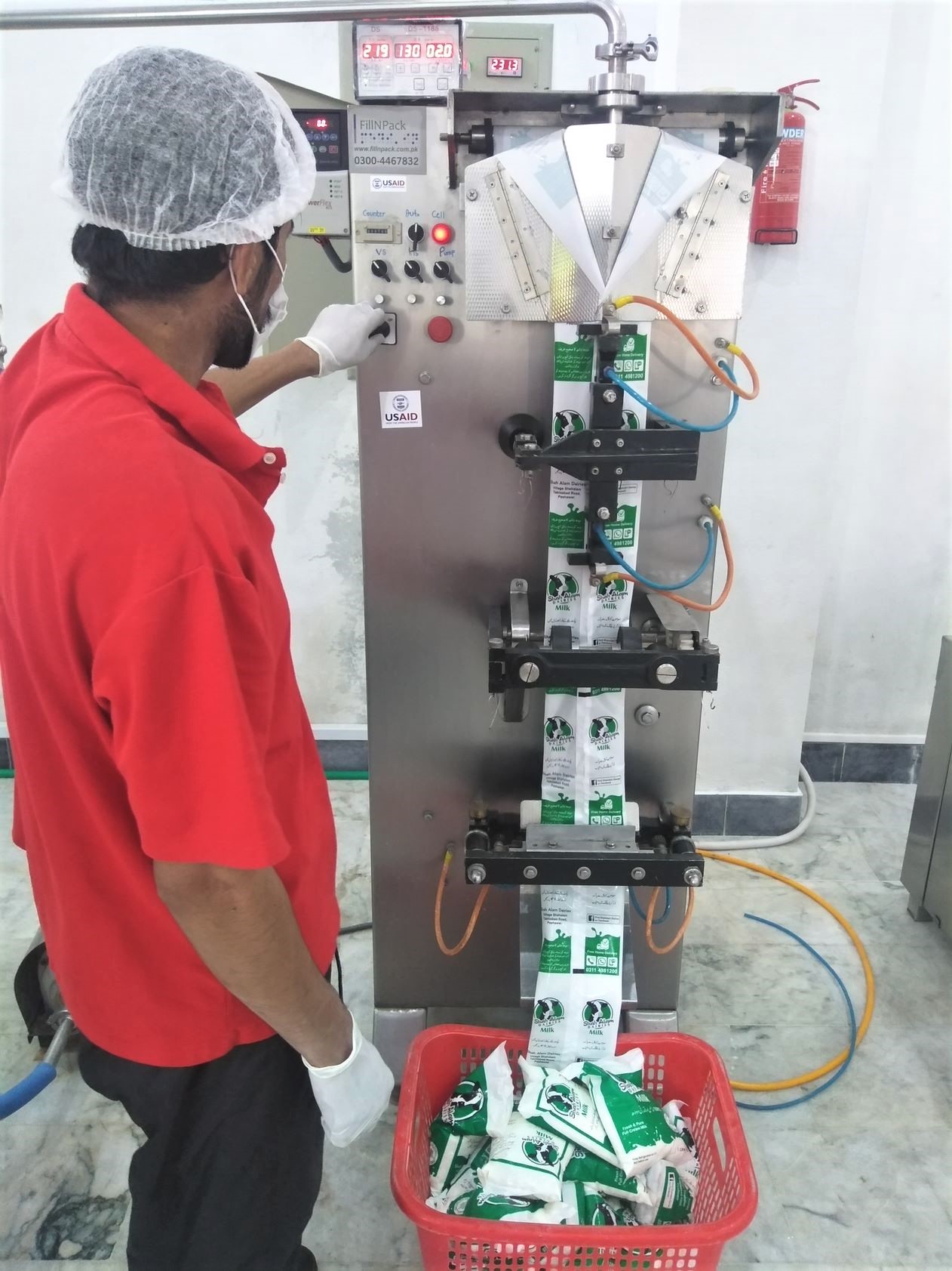 Automatic continuous plastic bag sealing machine with Coding