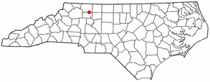 <span class="mw-page-title-main">East Bend, North Carolina</span> Town in North Carolina, United States