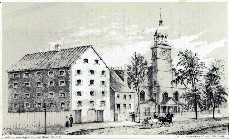 The_old_Sugar_House_%26_Middle_Dutch_Church%2C_Liberty_St._N.Y._in_1830_by_George_Hayward_in_1858..jpg