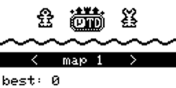 Simple 1-bit tower defense game for Arduboy