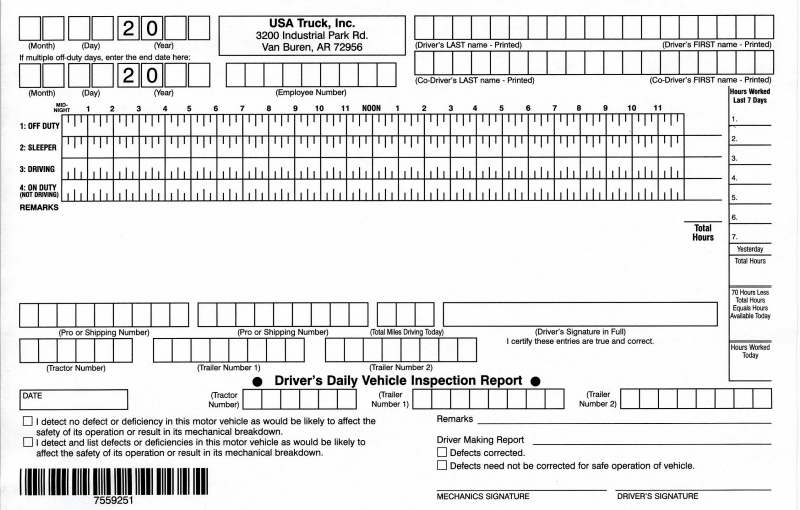 Free Printable Log Book Sheets