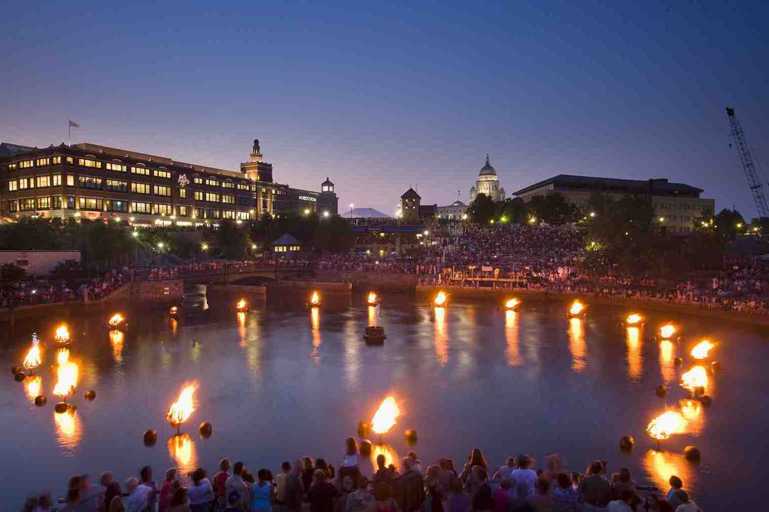 Exploring Providence's WaterFire Festival