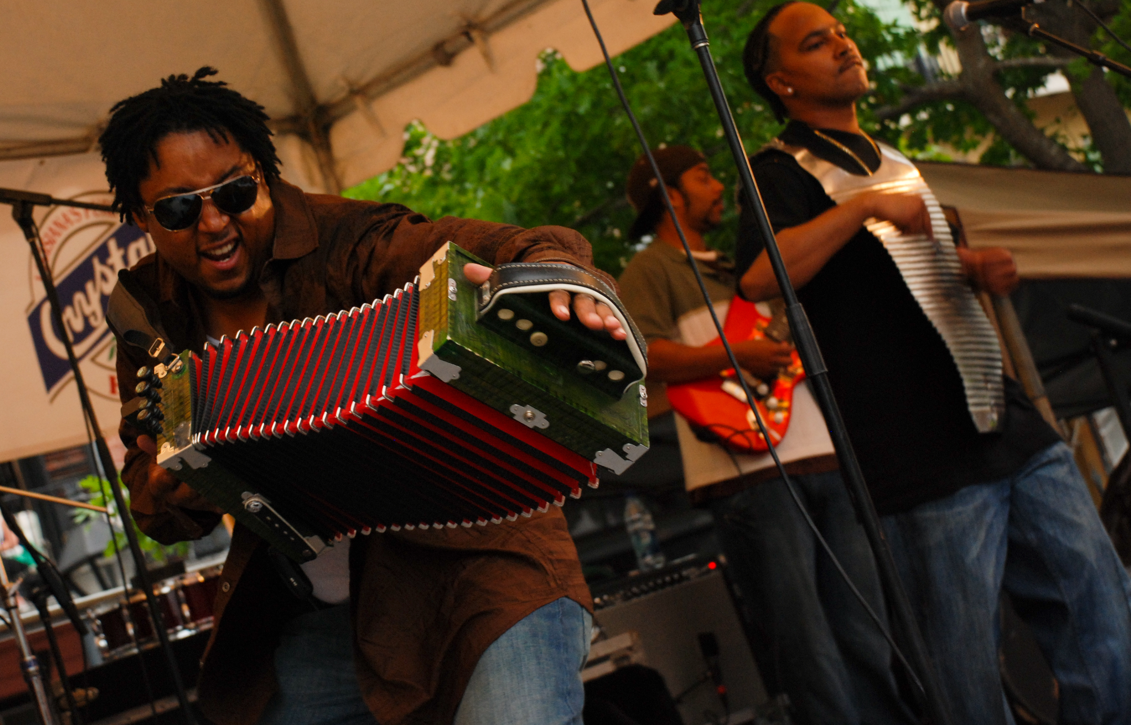 image gallery: zydeco musicians