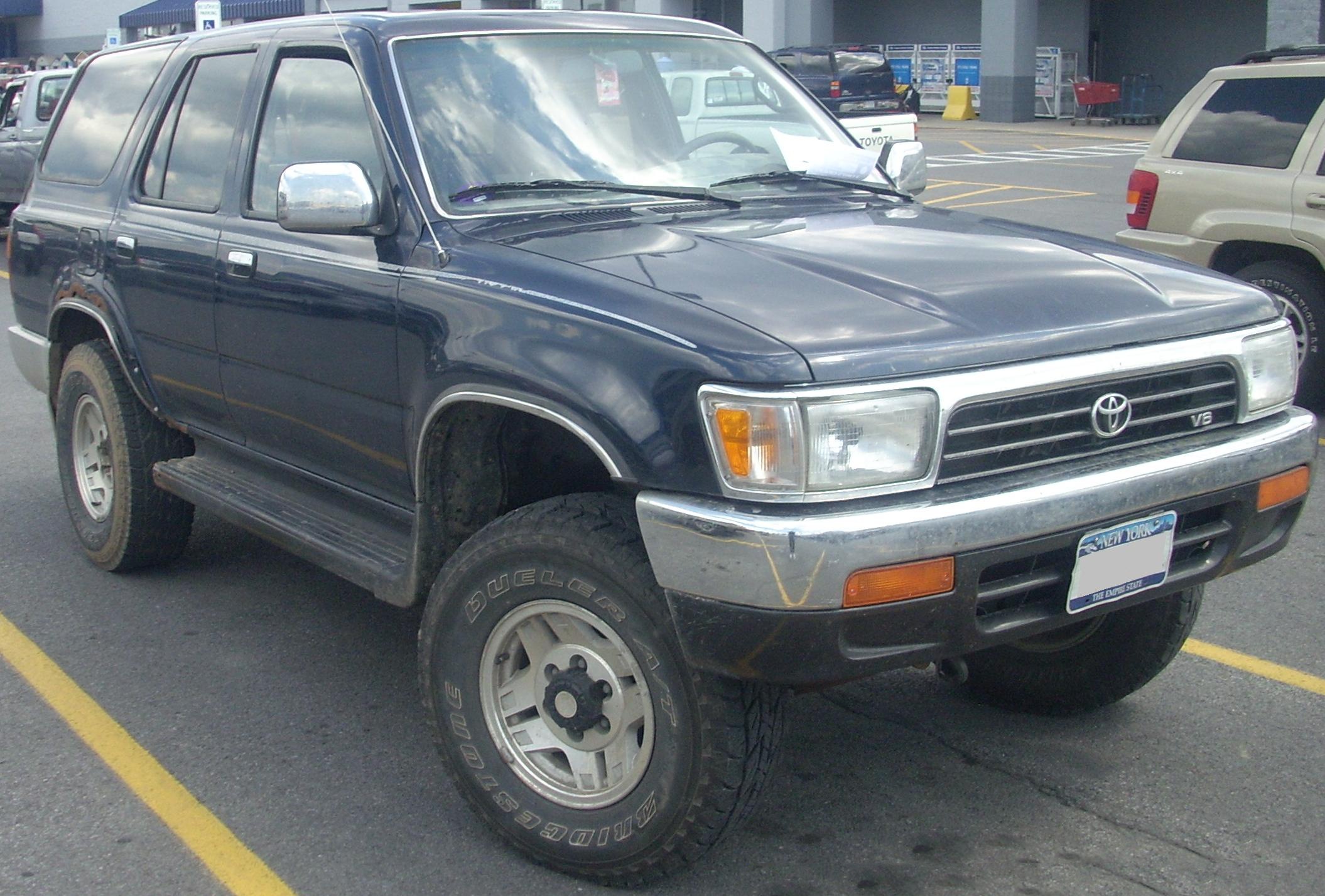 1992 Toyota 4runner v6 mpg