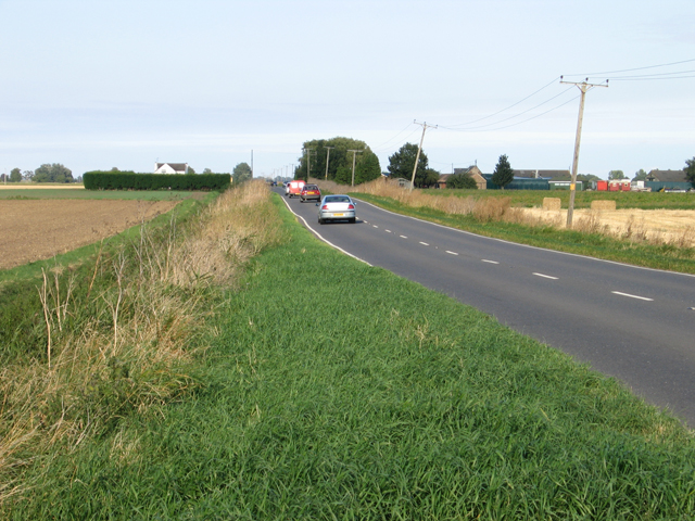 File:A605 Wisbech Road, Whittlesey, Cambs - geograph.org.uk - 549599.jpg