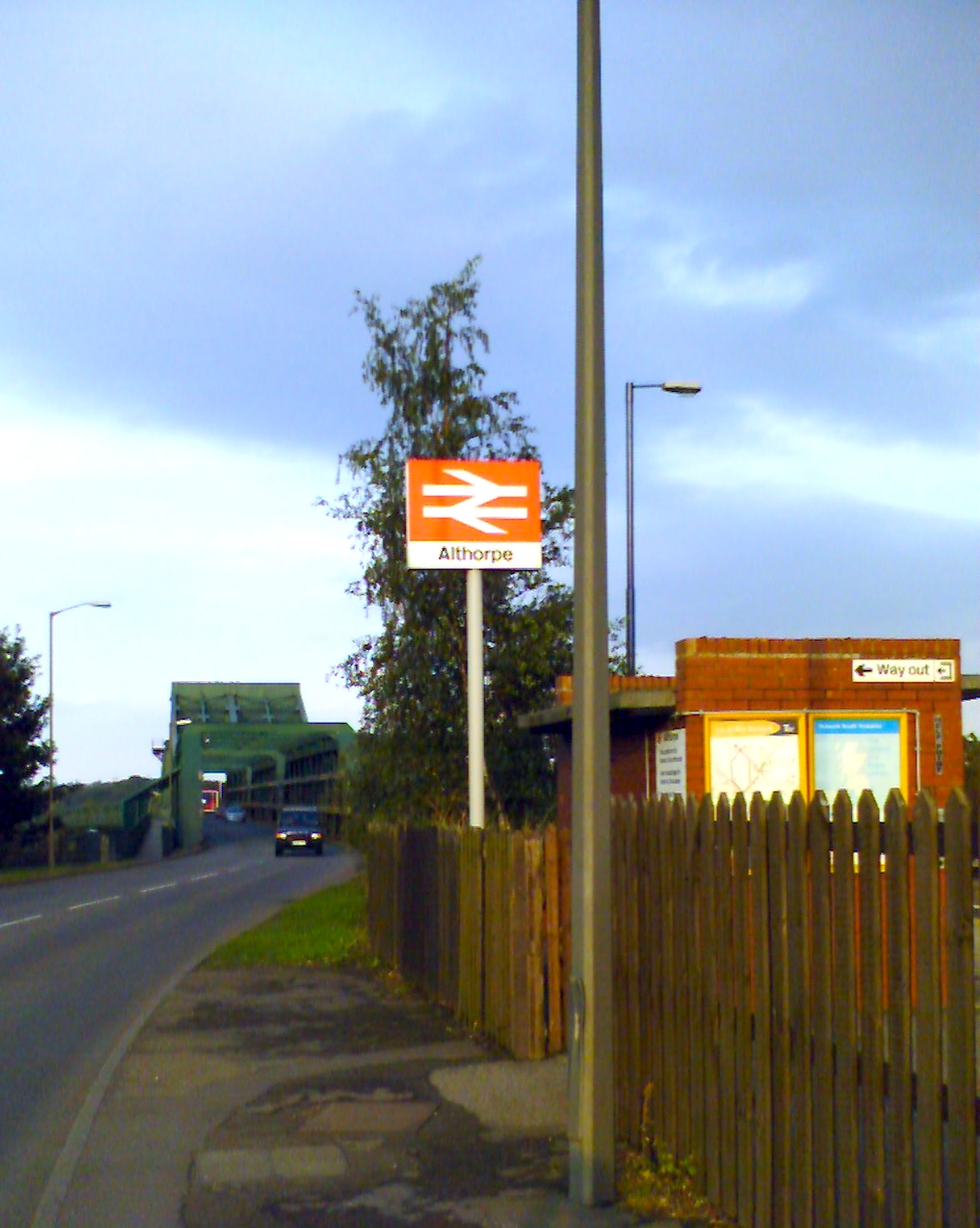 Althorpe railway station