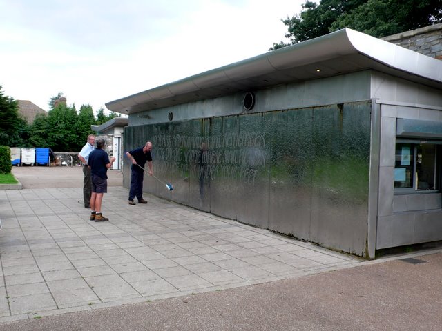 Blaise Castle Fountain wall - geograph.org.uk - 1441508