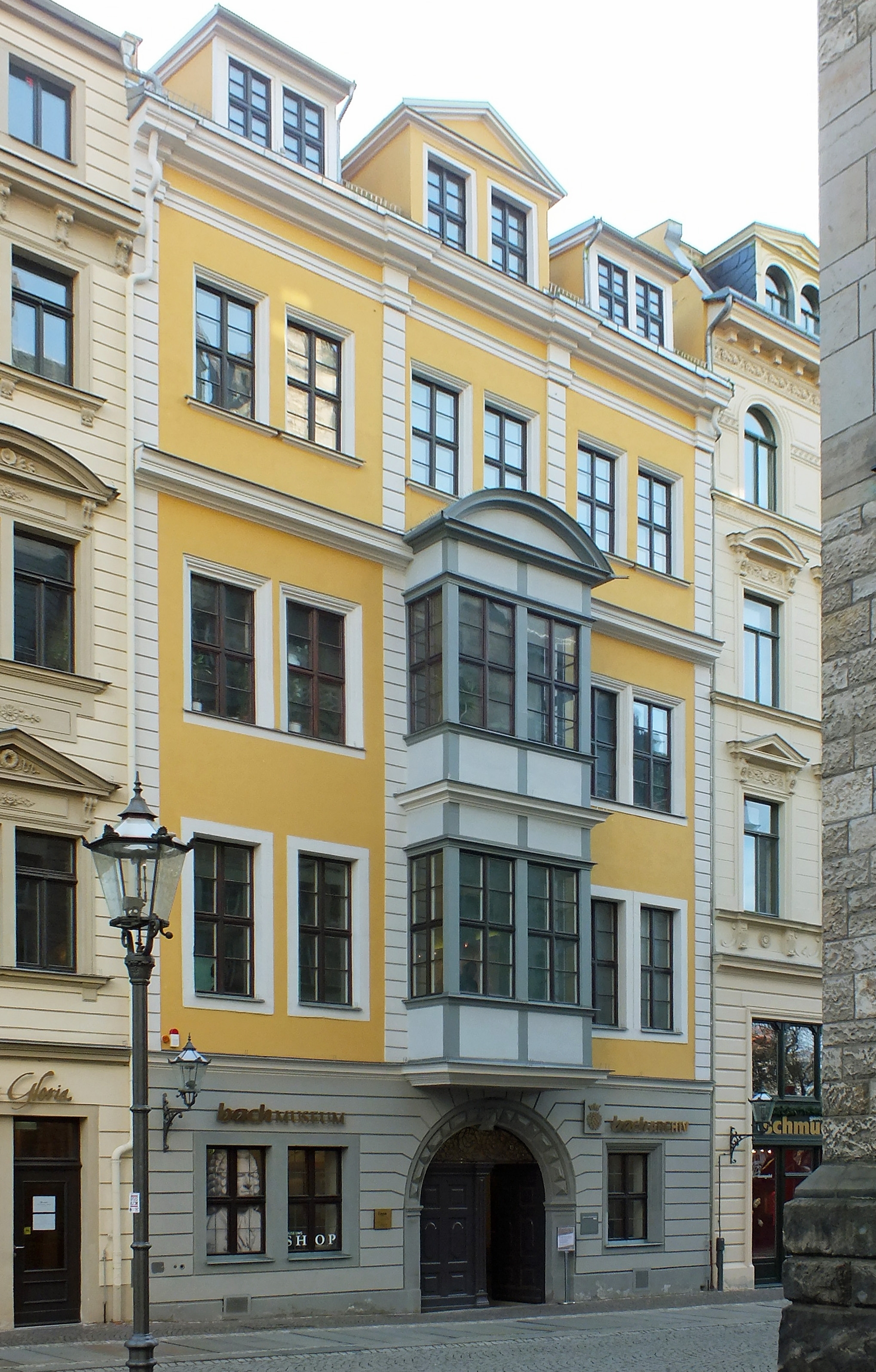 Bosehaus, Leipzig, es donde el Bach-Archiv Leipzig ha estado desde 1985.