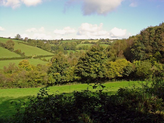 Cefel Valley, Llandysul - geograph.org.uk - 998094