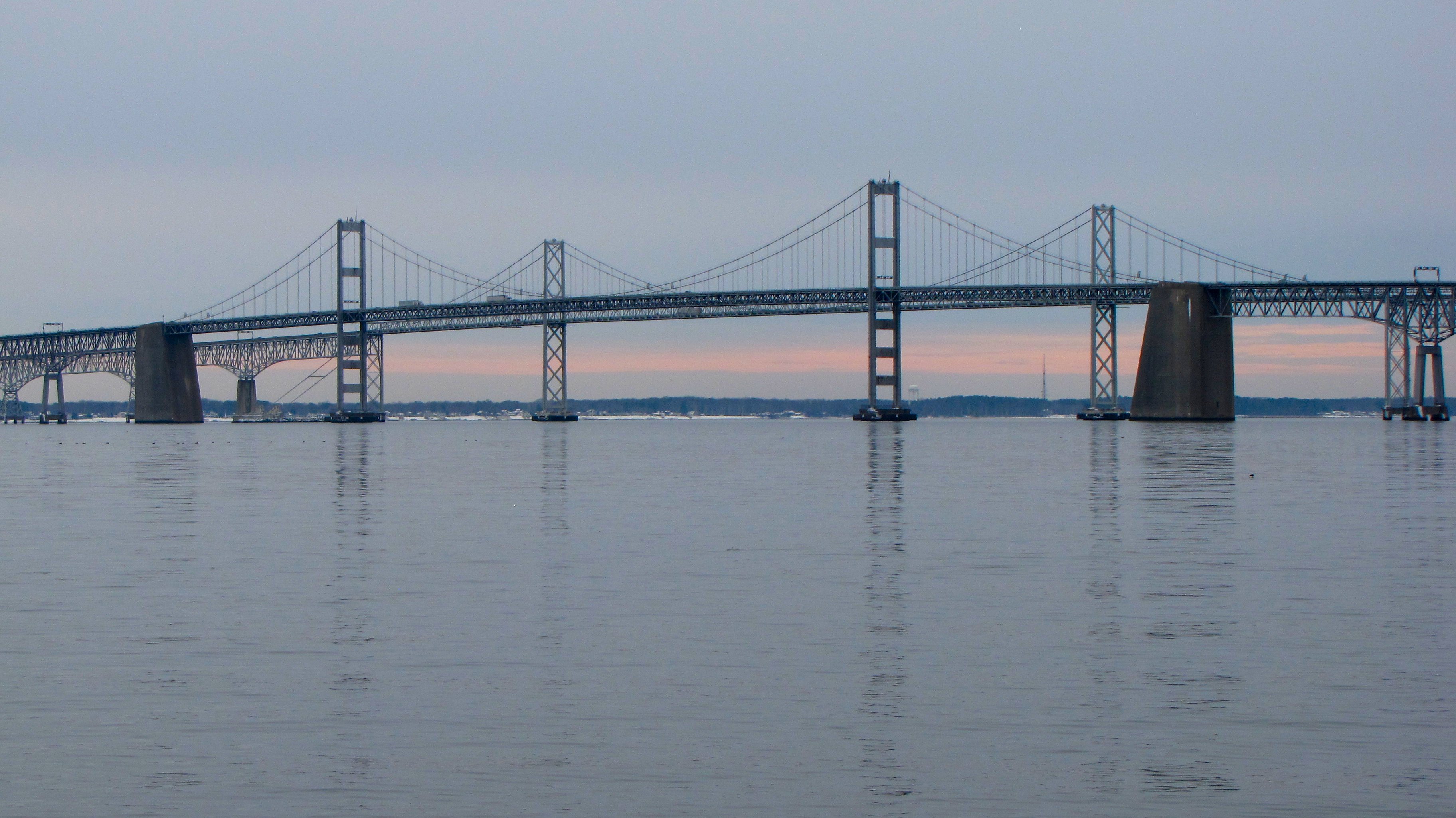 Chesapeake Bay Bridge from Sandy Point