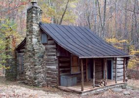 Corbin Cabin building in Virginia, United States