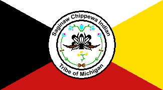 Flag of the Saginaw Chippewa Tribal Nation of the Isabella Indian Reservation