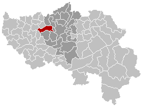 Grâce-Hollogne Liège Belgium Map.png