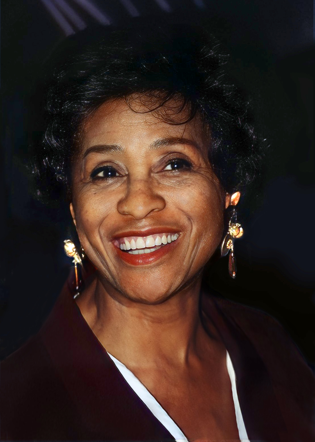 Gibbs at the [[NAACP]] convention in 2000