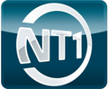 NT1's fifth logo from 2009 to 2012