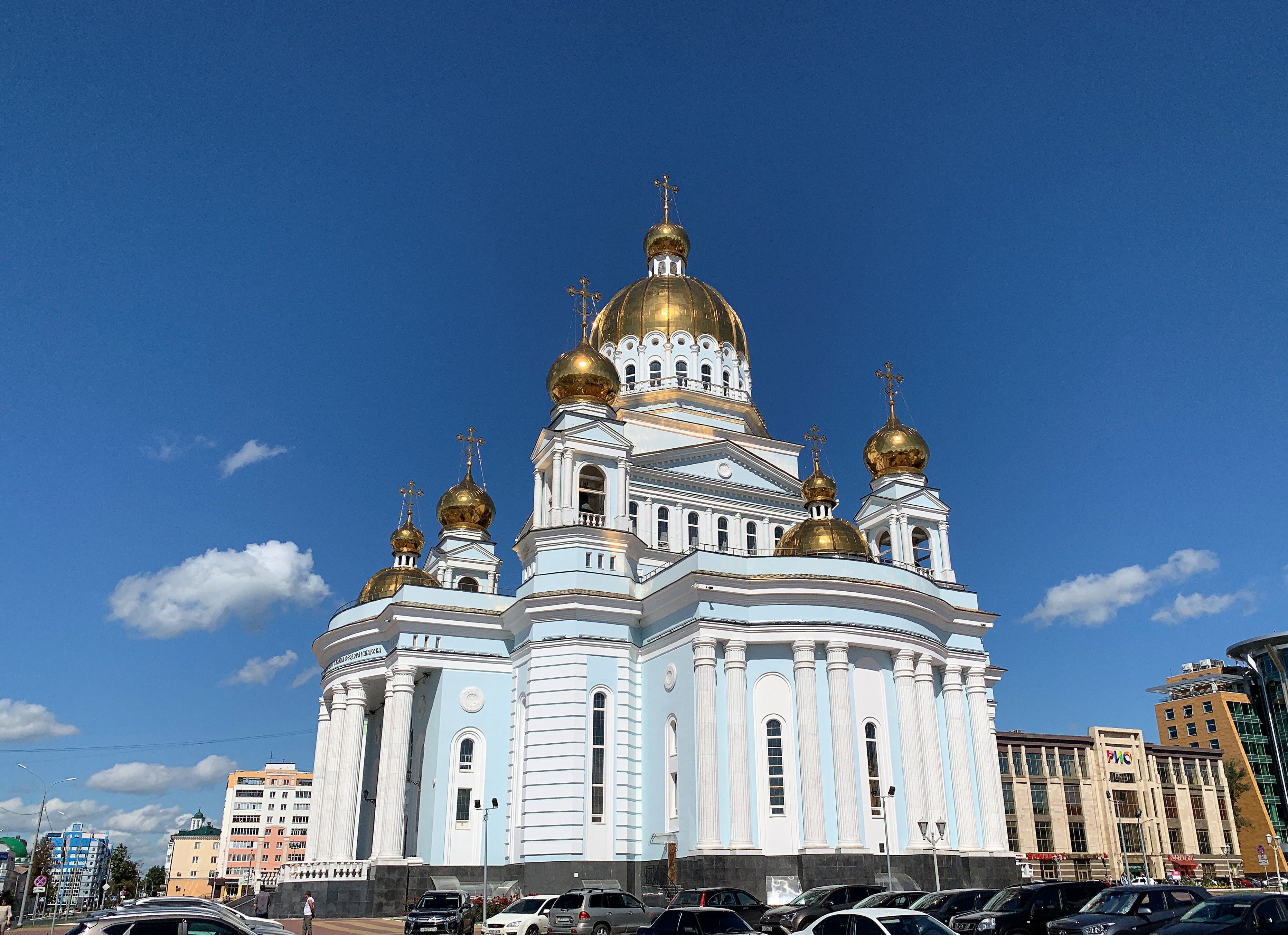 Самый известный российский храм. Церковь Ушакова в Саранске.