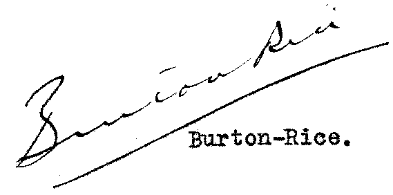 Fichier Signature de Burton Rice Archives nationales France