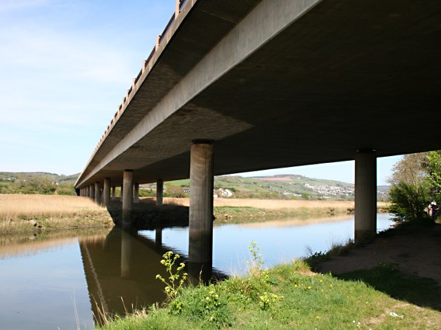 File:The A380 Crosses the River Teign - geograph.org.uk - 1276638.jpg