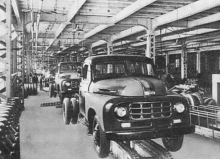 Toyota Motor Plant in 1950s