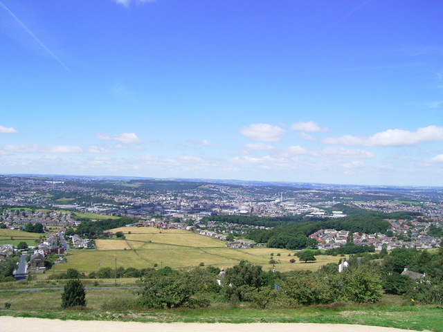 View from Castle Hill - geograph.org.uk - 898197