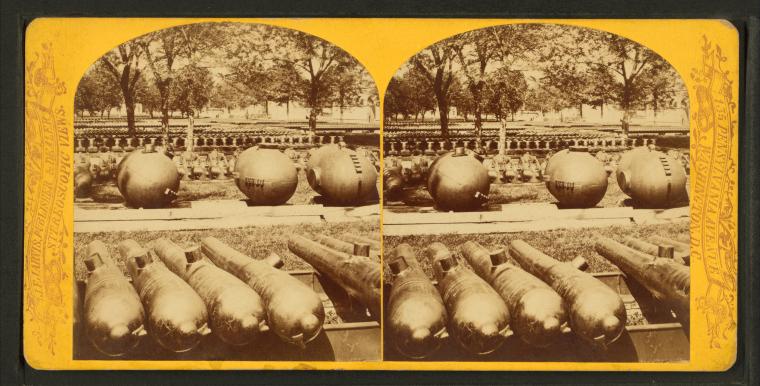 File:View of cannons and mortars, from Robert N. Dennis collection of stereoscopic views.jpg
