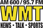 WMT logo when simulcasting on 95.7 FM WMTKWMG.png