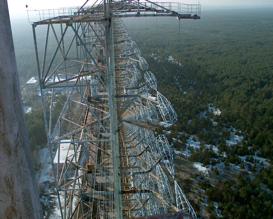 Radar Duga-3 en Chernobyl2 - Copyright Wikipedia