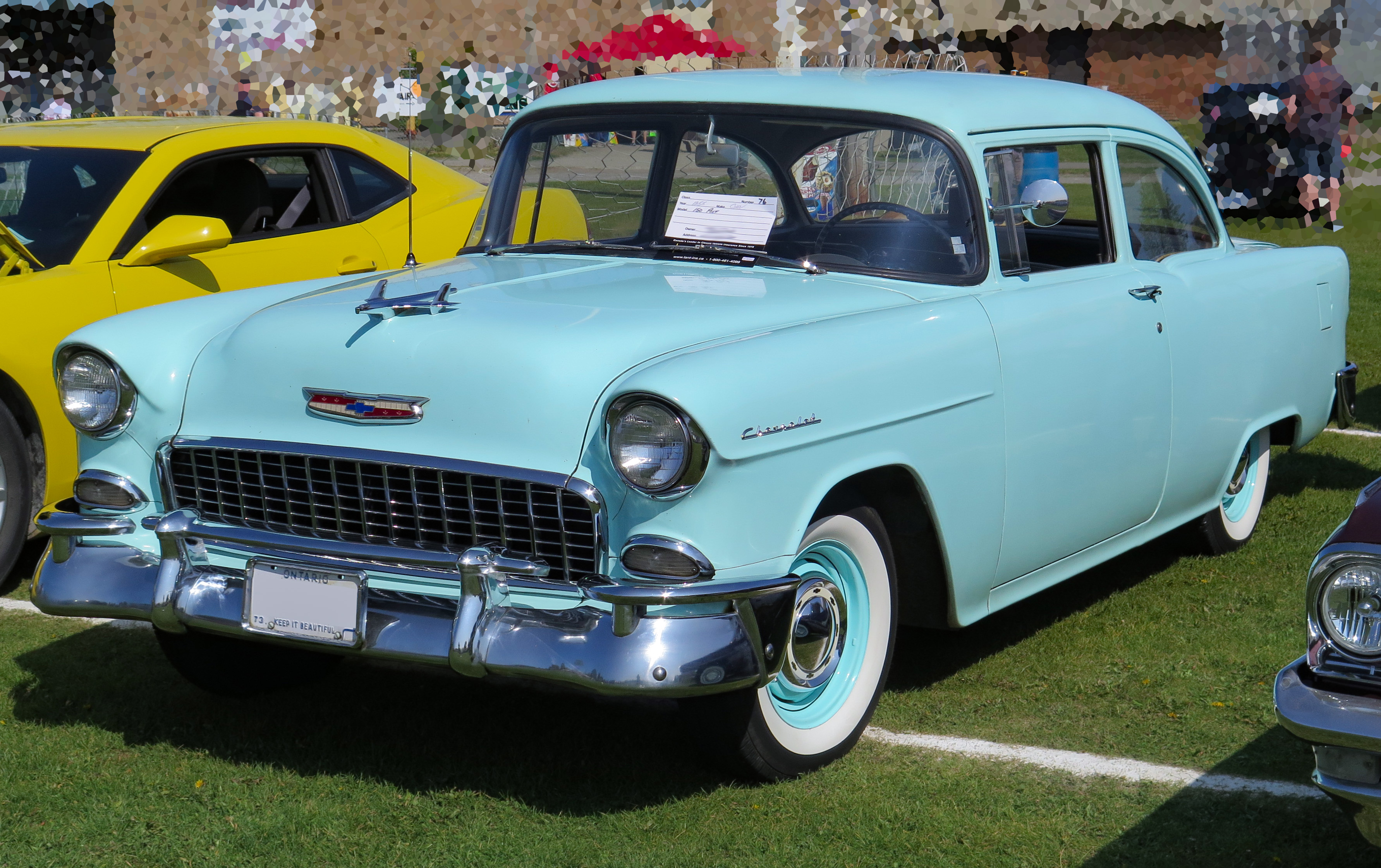 Pick of the Day: 1955 Chevy Bel Air resto-mod in blue