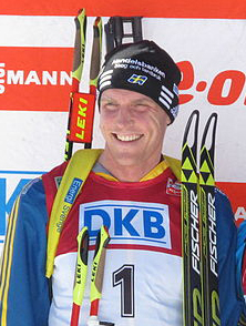 Björn Ferry Swedish biathlete