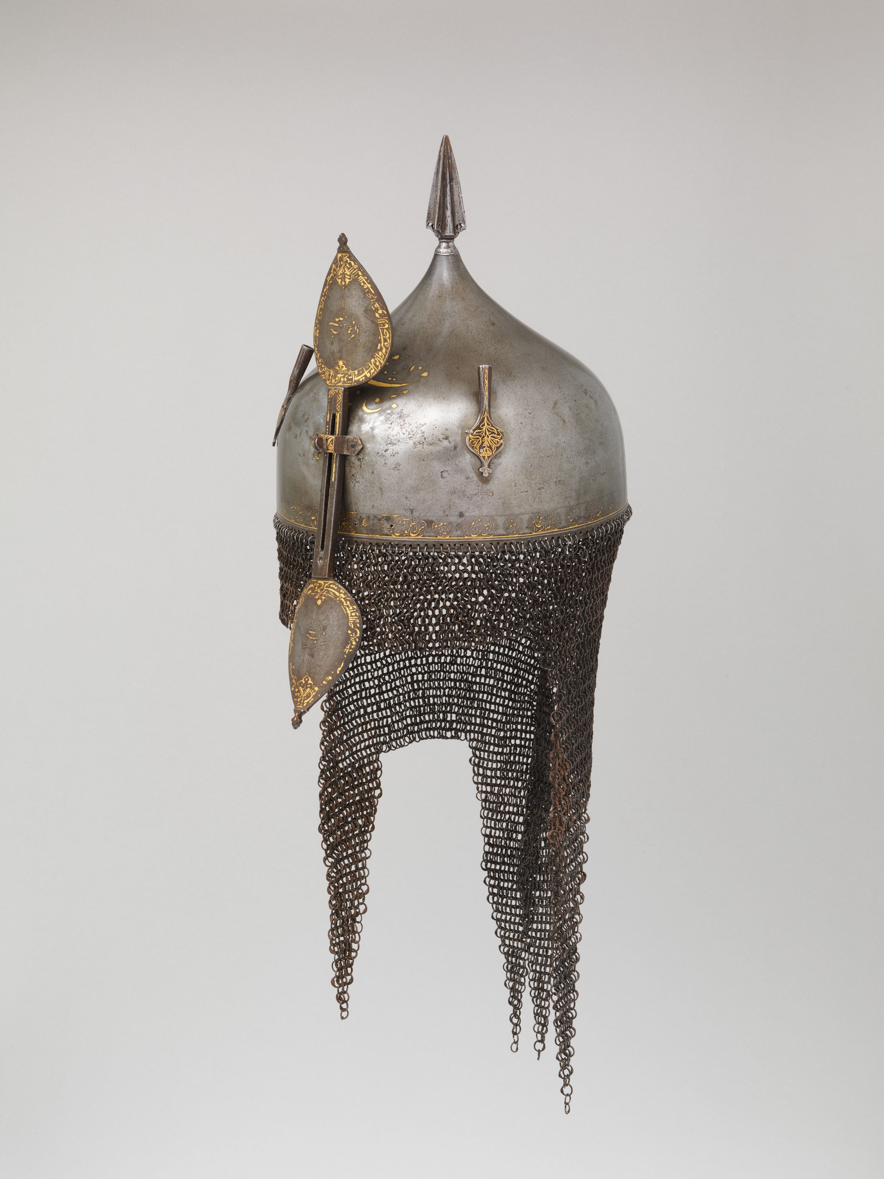 ancient persian helmet